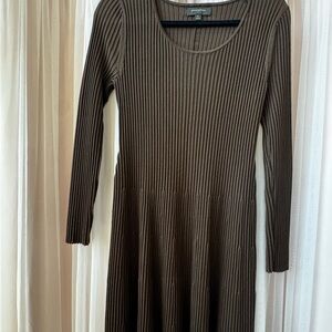 Banana Republic Chocolate Long Sleeve Dress